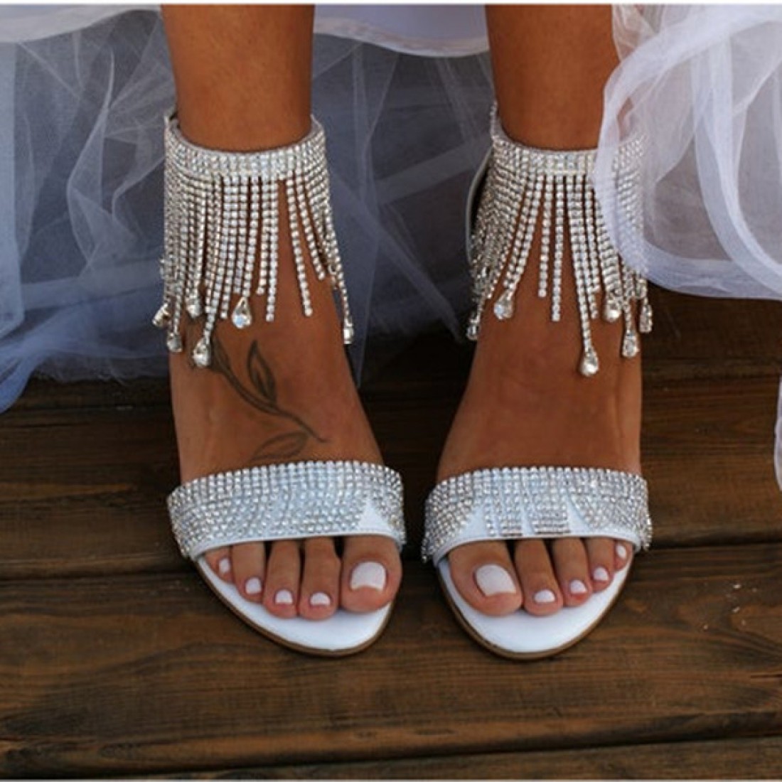 sand wedding shoes